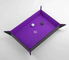 Gamegenic Dice: Magnetic Dice Tray Rectangular Purple Black GGS60053